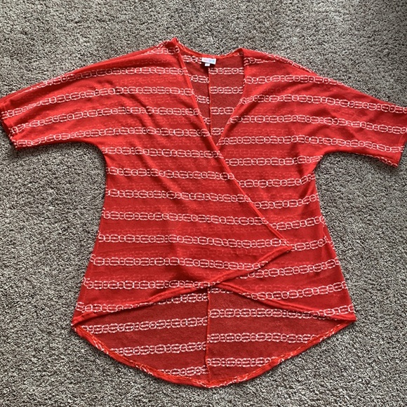 LuLaRoe Open Cardigan Sun Cover Kimono - Picture 5 of 10